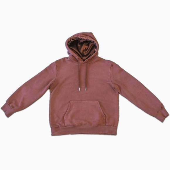 Unisex Satin Lined Hoodie - Picture 4 of 4